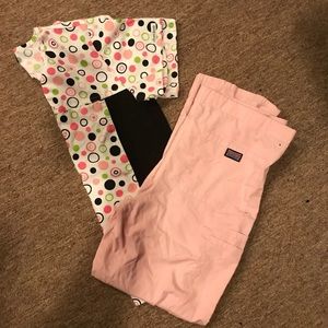 SOLD Cherokee scrub set